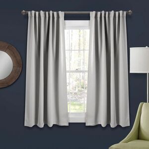 Lush Decor Two Gray Blackout Insulated Window Curtains . New no tags.